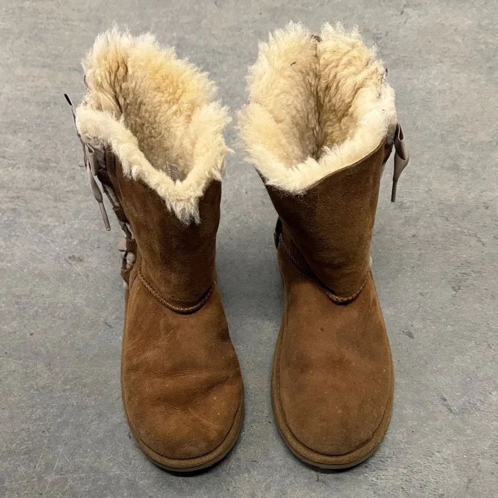 UGG Tan Shearling Winter Boots